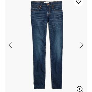2/$50! Madewell 8” Skinny jeans in Ames wash. 24